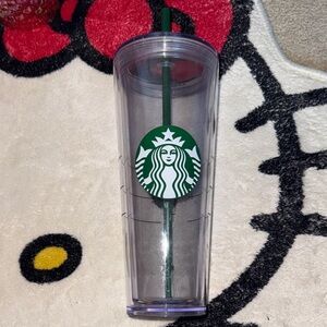 Starbucks Clear Tumbler